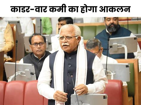 Haryana Cm Manohar Lal Khattar Preparation Job Promotion Reservation