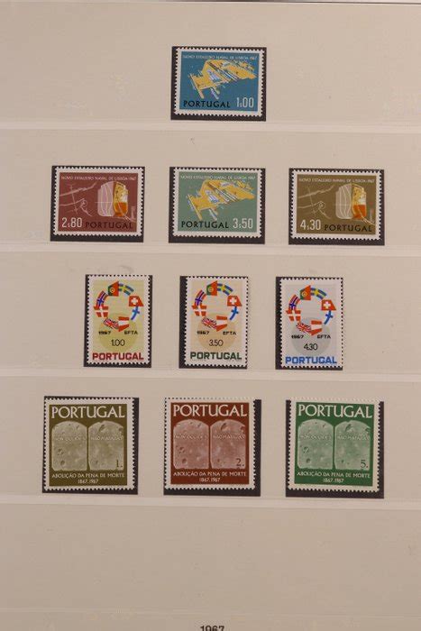 Portugal Complete Collection In Lindner Falzlos T Type