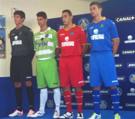 Getafe Home Away And Third Kits Released Footy Headlines