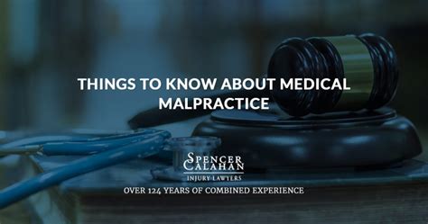 Things To Know About Medical Malpractice