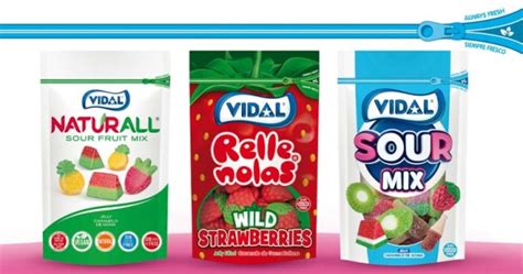 Vidal Golosinas Lanza Su Nueva Línea De Bolsas Doypack En Sus Gamas