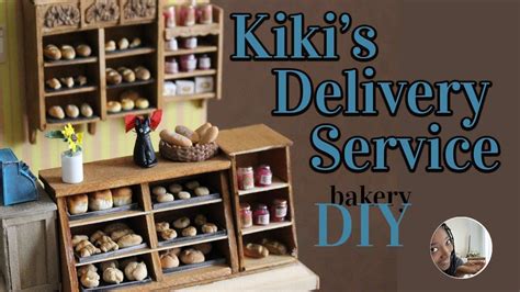 Kikis Delivery Service Diy Diorama 🥞 Studio Ghibli Bakery Diy