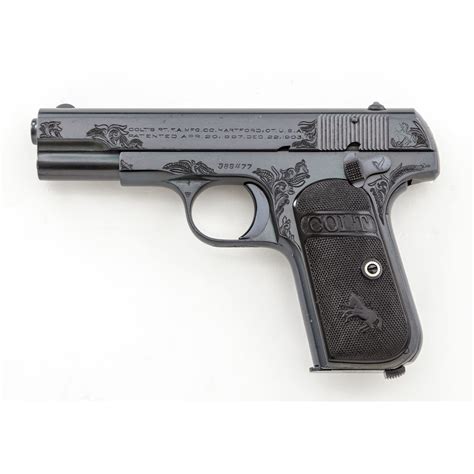 Colt Model 1903 Pocket Hammerless Semi Auto Pistol