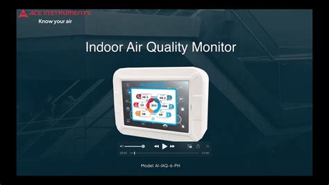 Indoor Air Quality IAQ Wi Fi Monitor Ace Instruments Measures PM2 5