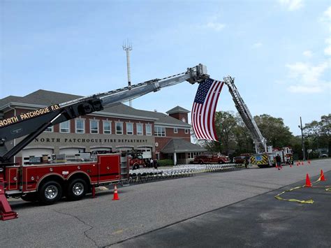 North Patchogue Fire Department Truck Dedication Lt Michael P Murphy Navy Seal Museum