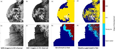 region level labels  ice charts  produce pixel level segmentation