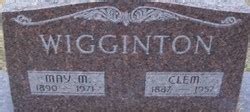 Clem Wigginton Memorial Find A Grave