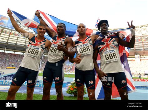 Great Britain S Left Right Adam Gemili Harry Aikines Aryeetey James