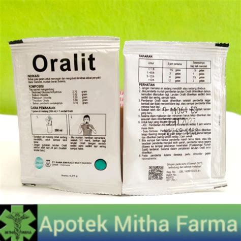 jual oralit sachet oral rehidration ades ml shopee indonesia
