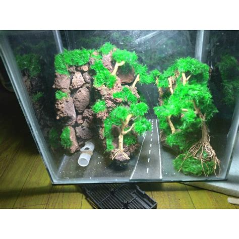 Jual Hardscape Aquascape Waterfall Air Terjun Tebing Akuarium Aquarium