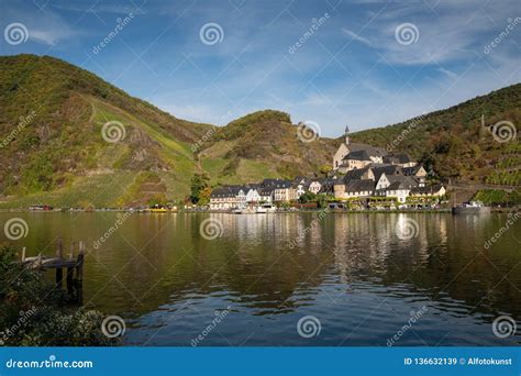 Beilstein on Moselle River, Germany, Europe Editorial Stock Image ...