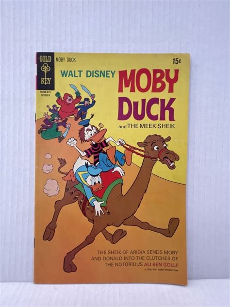 Walt Disneys Moby Duck 11 Gold Key Comic Books Bronze Age Gold