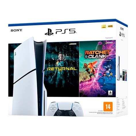 Console Sony Playstation 5 Slim Blundle Returnal Ratchet E Clank