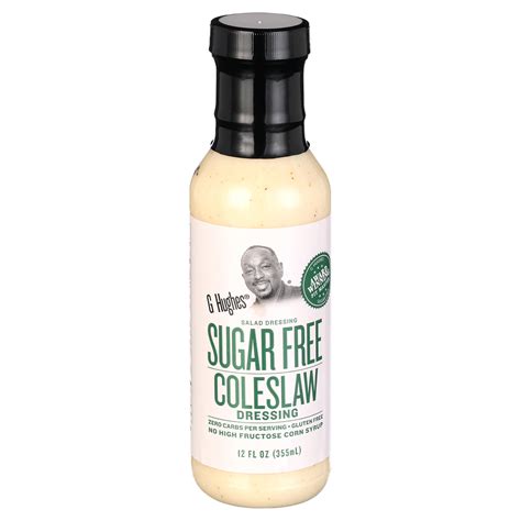 G Hughes Award Winning Sugar Free Coleslaw Dressing Gluten Free Zero