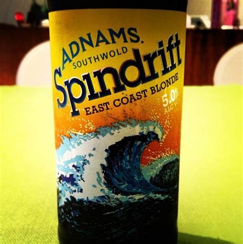 Adnams Southwold Spindrift East Coast Blonde 50 Abv Craft Beer