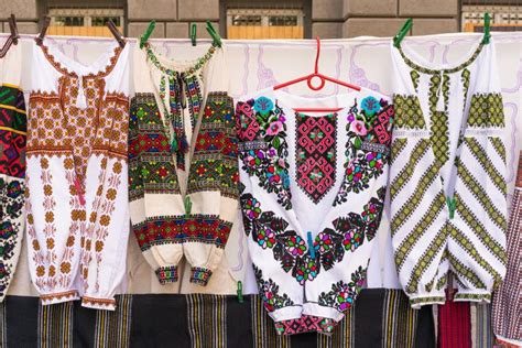 Authentic Ukrainian Embroidered Shirts Vyshyvanka Ethnic Embroidered