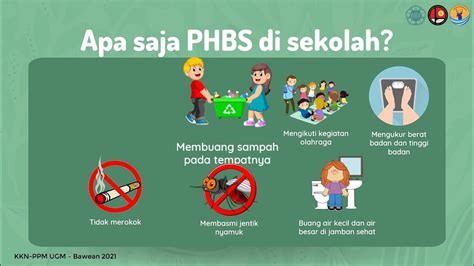 Perilaku Hidup Bersih Dan Sehat Di Sekolah Youtube