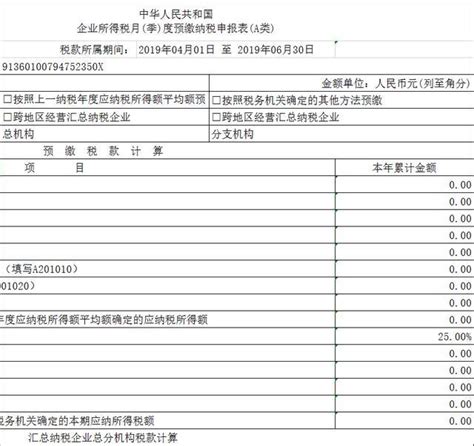 2020年最新增值税纳税申报表模板及填报说明赶紧收藏领取 知乎