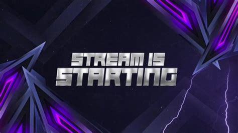 Twitch Stream Starting Screen Twitch Overlay Stock Footage Video (100% ...