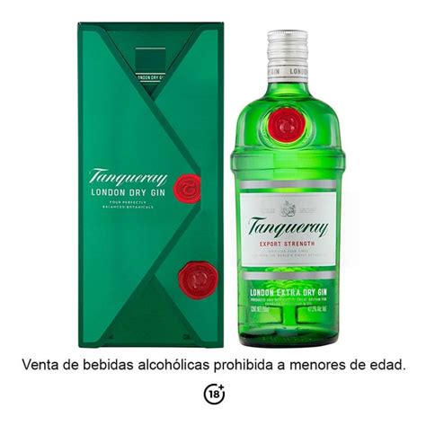 Ginebra Tanqueray London Extra Dry 750 Ml 1 Caja Coleccionable Walmart