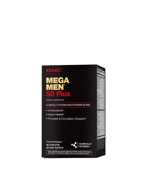 Gnc Mega Men Plus Complex De Multivitamine Pentru Barbati Tb