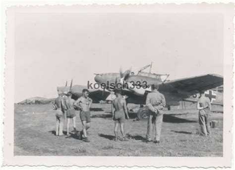 Foto Stuka Geschwader Messerschmitt Bf Flugzeuge In Insterburg