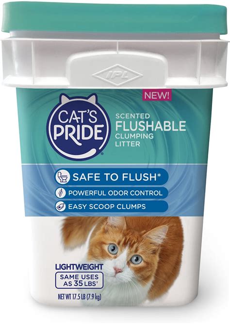 Cat S Pride Lightweight Scented Scoopable Clumping Cat Litter 17 5 Lb