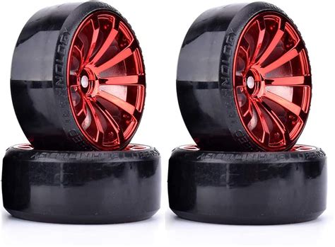 Amazon Rc Plastic Wheel And Tire Set Wonfast Rc Drift Car Mm