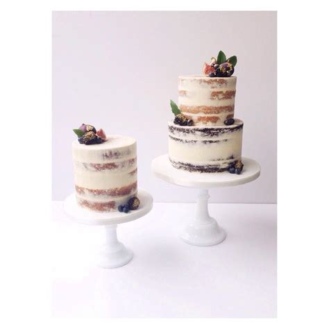 Cove Cake Design Semi Naked Cakes Delivered For A Wedding At The