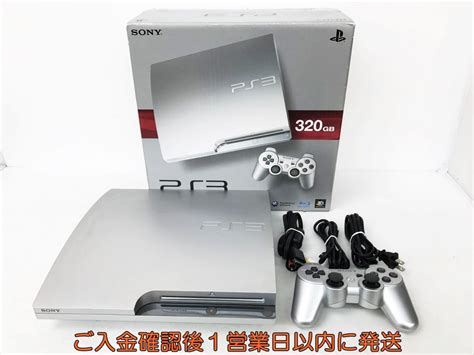 【やや傷や汚れあり】【1円】ps3 本体 セット 320gb シルバー Sony Playstation3 Cech 2500b 初期化済み