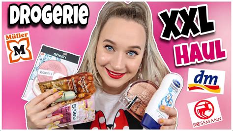 Xxl Drogerie Haul Juni Rossmann Dm M Ller Pflege Makeup