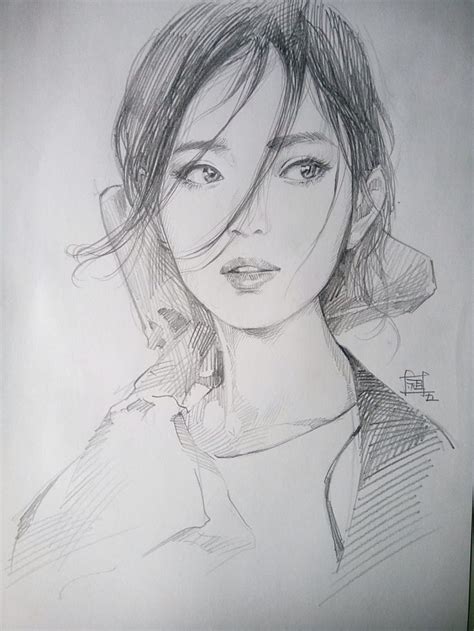 Pin By Borie On Visage Art Sketches Sketches Figure Drawing