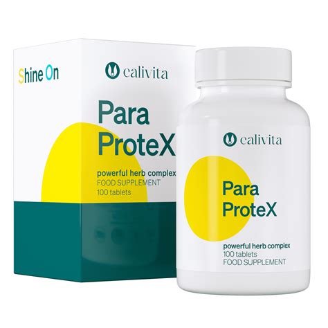 Calivita Paraprotex Intestinal Parasite And Colon Cleanse 100 Tablets