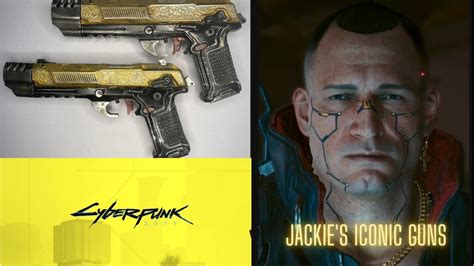 How To Get Jackie S Iconic Guns Cyberpunk Legendary Weapon