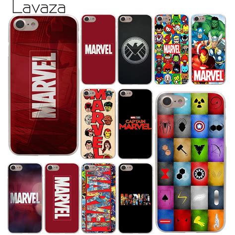 Lavaza Luxury Marvel Comics Logo Hard Phone Cover Case For Apple IPhone