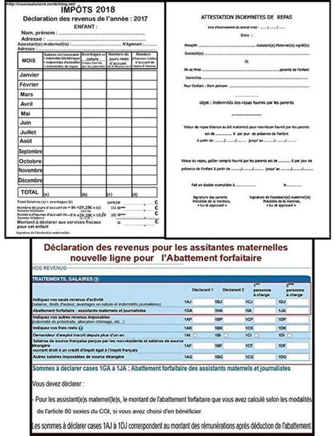 Declaration Impot 2021 Assistant Maternel 12 best IMPÔTS ATTESTATION