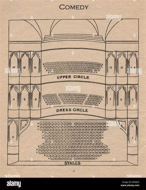 COMEDY THEATRE. Seating plan. London West End. Now Harold Pinter ...