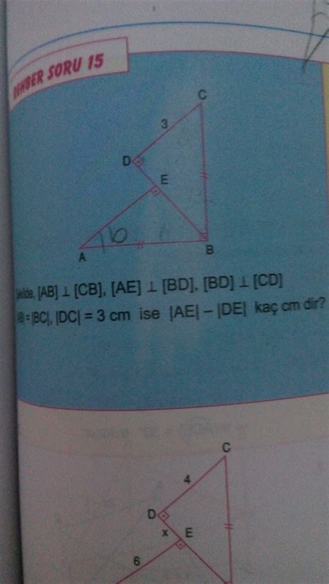 S N F Geometri Sorusu Sadece Yapanlar Cevaplas N Sa Ma Cevap