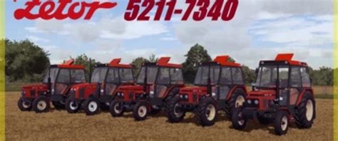 Fs Zetor Pack V Zetor Mod F R Farming Simulator