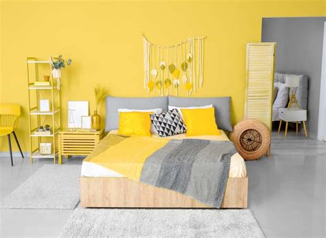 The Latest Yellow Bedroom Designs for a Joyful Renovation - HomeLane Blog