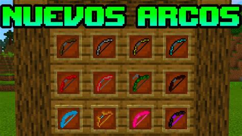 Nuevos Arcos Bow Plus Addon Minecraft Bedrock Youtube