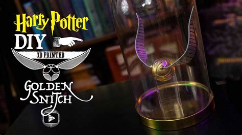 Golden Snitch Harry Potter Diy 3d Printed Youtube