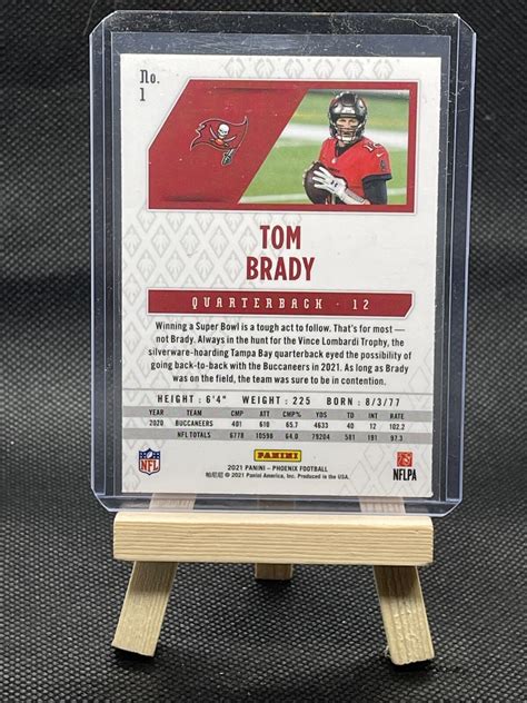 2021 Panini Phoenix Fire Burst Tom Brady Tampa Bay Buccaneers Ebay