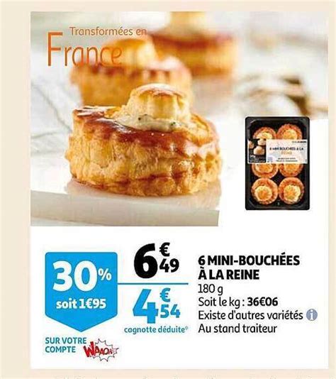 Promo Mini Bouch Es La Reine Chez Auchan