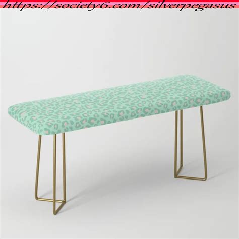 Silverpegasus Leopard Print 2 0 Neo Mint Bench By