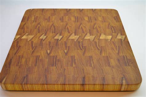 Canary Wood End Grain Cutting Board