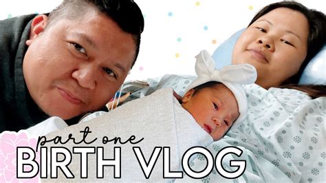 Our Baby Girls Birth Vlog Pt 1 👶🏻 Emergency C Section 38 Weeks 1