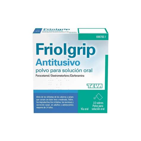 Friolgrip Antitusivo Sobres Polvo Para Solucion Oral