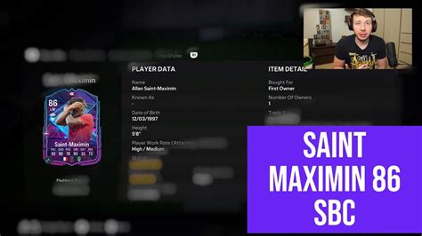 Fc 24 Saint Maximin 86 Sbc Vale La Pena Review Mejor Extremo Barato