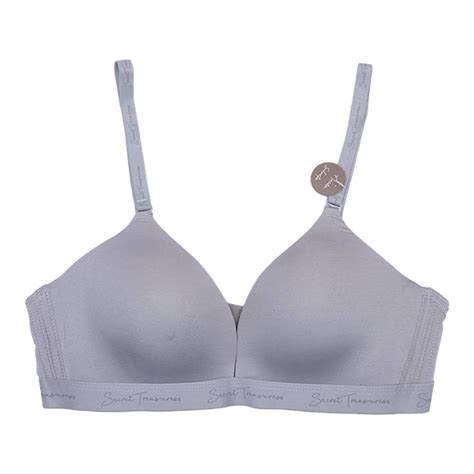 Brasier Secret Treasure Talla 36C Gris Walmart